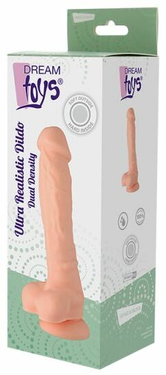 Фаллоимитатор силиконовый DREAM TOYS DUAL DENSITY DILDO