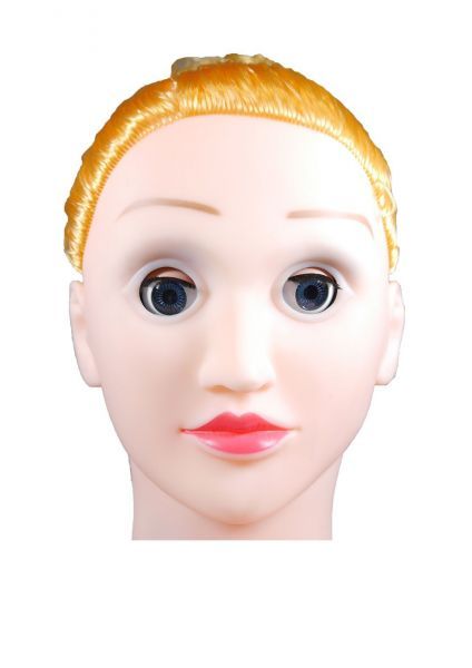 Кукла надувная BARBI- 3D с вставкой из киберкожи и вибростимуляцией