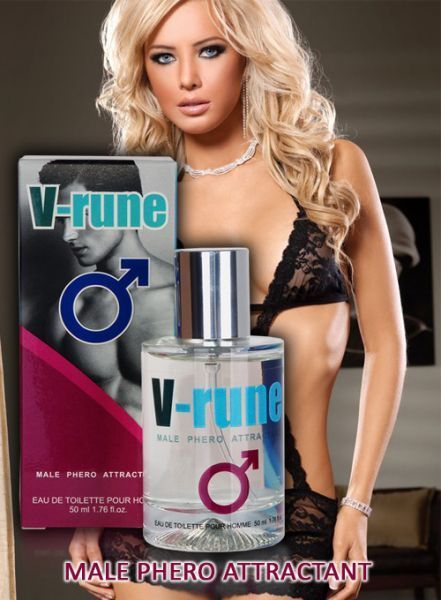 Духи с феромонами мужские V-RUNE MALE PHERO ATTRACTANT, 50 мл