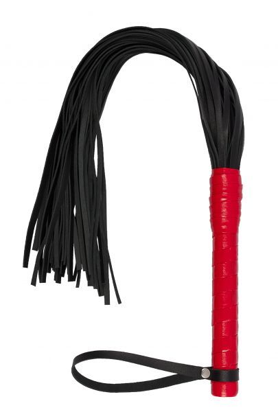 Флогер Premium Leather Flogger, Red