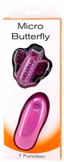 Вибромассажер клиторальный BUTTERFLY STIMULATOR PURPLE