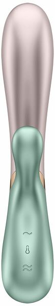 Смарт вибратор-кролик с подогревом Satisfyer Hot Lover Green