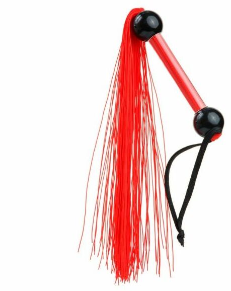 F61412 Плетка из силикона FLOGGER RED