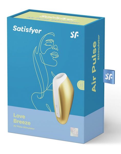 Миниатюрный вакуумный стимулятор Satisfyer Love Breeze Yellow