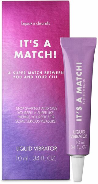 Жидкий вибратор Bijoux Indiscrets Clitherapy Liquid Vibrator - IT'S A MATCH!