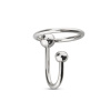 Уретральная вставка с кольцом Sinner Gear Unbendable - Sperm Stopper Solid, диаметр кольца 2,6см || 