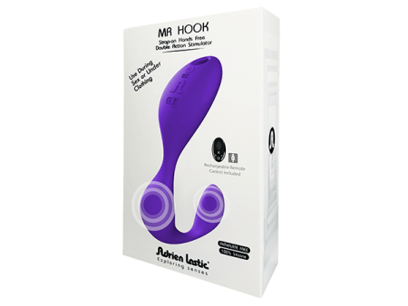Вибратор под одежду Adrien Lastic Mr.Hook с пультом LRS || 