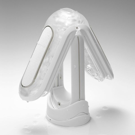 Мастурбатор Tenga Flip Zero Electronic Vibration White, изменяемая интенсивность, раскладной || 