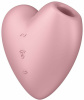 Вакуумный стимулятор Satisfyer Cutie Heart Light Red