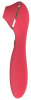 Вакуумный вибратор KisToy Polly Plus Red || 