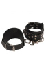 Оковы Leather Leg Cuffs, Black