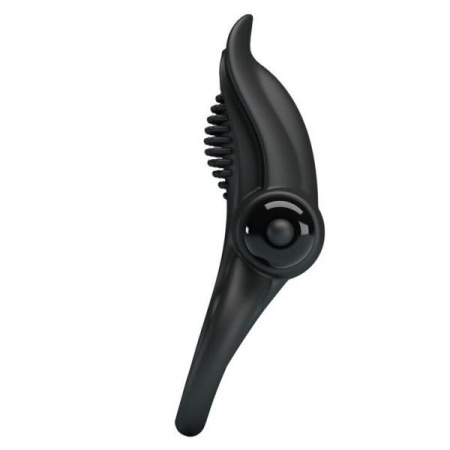 Эрекционное виброкольцо Vibrant penis ring, Black || 