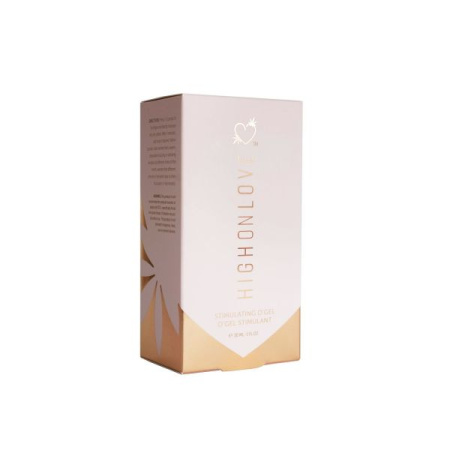 Премиум гель-вибратор HighOnLove Stimulating Gel O Gel (30 мл) на водной основе, ухаживает за кожей || 