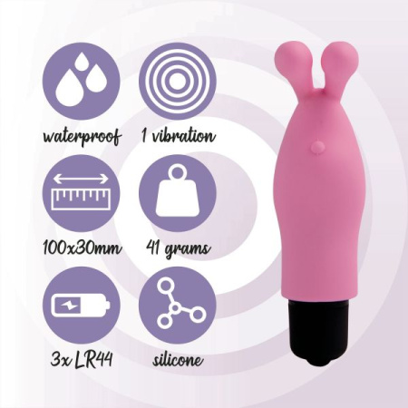 Вибратор на палец FeelzToys Magic Finger Vibrator Pink || 