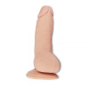 Вибромассажер 7" Real Extreme Dildo, Flesh || 
