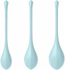 Набор йони бусин Satisfyer Yoni Power 2 Light Blue, диаметр 2-2,5-3см, вес 22-44-73гр || 