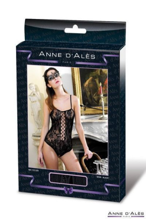 Боди сетка Anne De Ales BAROQUE Black S/M || 
