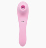 Вибратор и вакуумный клиторальный стимулятор Alive Midnight Quiver Pink - секс-игрушка 2в1 || 