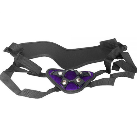 Страпон Orgasm Cozy Harness, Purple || 