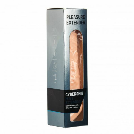 Насадка удлиняющая Penis Sleeve Ciberskin || 