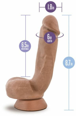 Фаллоимитатор AU NATUREL MACHO LATIN || 