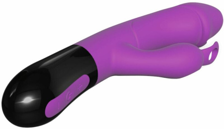 Вибратор-кролик Adrien Lastic Ares 2.0 с петелькой для пальца, перезаряжаемый || 