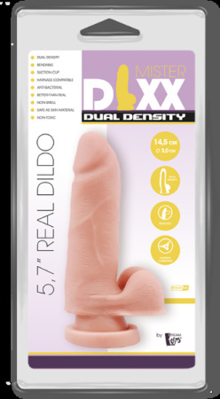 Фаллоимитатор с двойной плотностью MR. DIXX 5.7INCH DUAL DENSITY DILDO || 