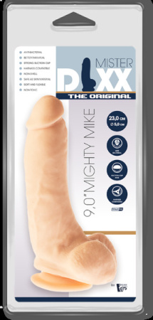 Гибкий фаллоимитатор MR. DIXX MIGHTY MIKE 9INCH DILDO || 