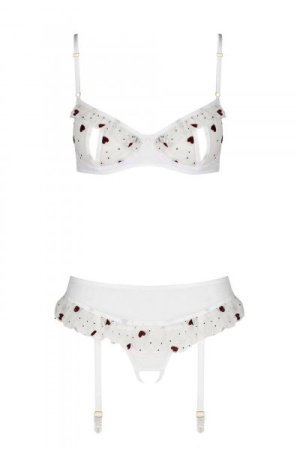 LOVELIA SET white S/M - Passion || 
