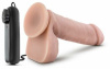 T331060 Вибратор X5 PLUS 8 INCH GYRATING COCK VANILLA || 