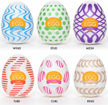Набор яиц-мастурбаторов Tenga Egg Wonder Pack (6 яиц) || 