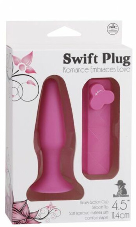 Анальный плаг с вибрацией SWIFT PLUG || 