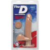 Фаллоимитатор Doc Johnson The D - Perfect D - Vibrating 7 Inch With Balls - ULTRASKYN, диаметр 4,5см || 