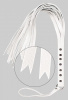 Флогер S&M Fancy Leather Floger, White