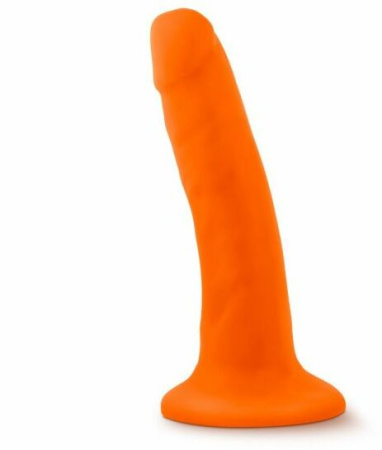 Фаллоимитатор NEO 6INCH DUAL DENSITY COCK NEON ORANGE || 