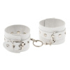 Наручники Leather Double Fix Hand Cuffs, White