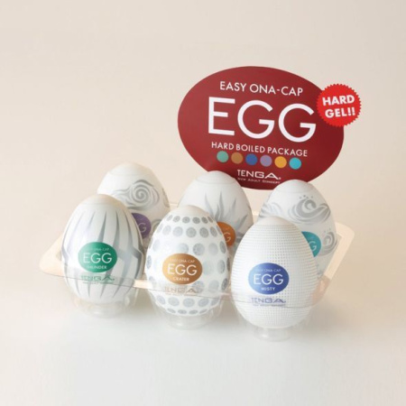 Набор Tenga Egg Hard Boild Pack (6 яиц) || 