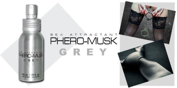 Духи с феромонами мужские PHERO-MUSK GREY, 50 мл