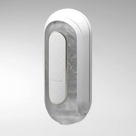 Мастурбатор Tenga Flip Zero Electronic Vibration White, изменяемая интенсивность, раскладной || 