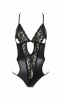 Боди с имитацией кожи и стрепами ASUNA BODY black L/XL Passion || 