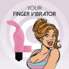Вибратор на палец FeelzToys Magic Finger Vibrator Pink || 