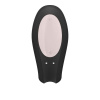 Смарт-вибратор для пар Satisfyer Double Joy Black с широким клиторальным стимулятором || 