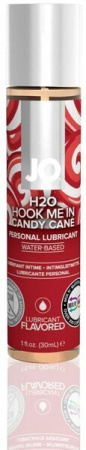 Лубрикант на водной основе System JO H2O – Candy Cane без сахара, растительный глицерин (30 мл)