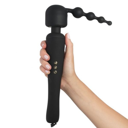 Вибромассажер wand с тремя насадками Pornhub Spell Wand Set, мощный || 
