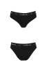 Трусики-слипы из хлопка с эластаном Passion PS004 PANTIES black, size XL || 
