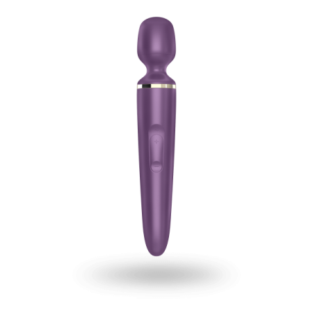 Вибромассажер Satisfyer Wand-er Woman (Purple/Gold) водонепроницаемый, мощный, размер XXL || 