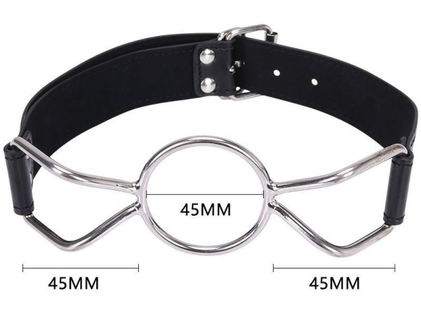 Кляп O-Ring metal gag, Black