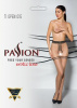 Телесные колготки с открытым доступом Passion TIOPEN 015 beige 1/2 (20 den), двойная резинка || 