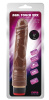 Вибромассажер 9” Vibe Cock, Brown || 