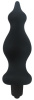 Анальная пробка с вибрацией Adrien Lastic Bullet Amuse Black, макс. диаметр 3,9см